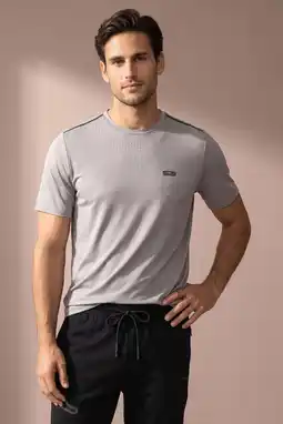 Wehkamp Sjeng Sports Navarro T-shirt - lichtgrijs aanbieding
