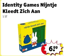 Kruidvat Identity Games Nijntje Kleedt Zich Aan aanbieding