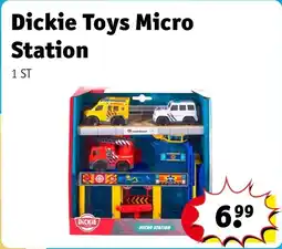 Kruidvat Dickie Toys Micro Station aanbieding