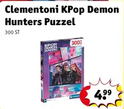 Kruidvat Clementoni KPop Demon Hunters Puzzel aanbieding