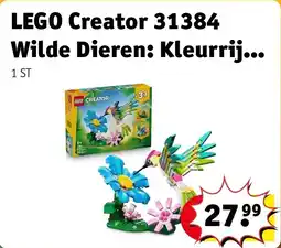 Kruidvat LEGO Creator 31384 Wilde Dieren: Kleurrijke Kolibrie aanbieding