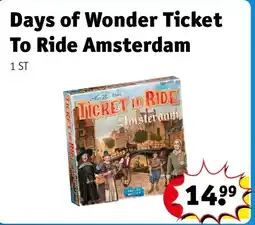 Kruidvat Days of Wonder Ticket To Ride Amsterdam aanbieding