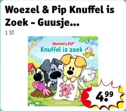 Kruidvat Woezel & Pip Knuffel is Zoek - Guusje Nederhorst Kinderboek aanbieding