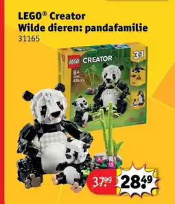 Kruidvat LEGO Creator Wilde dieren: pandafamilie aanbieding