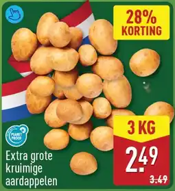 ALDI Extra grote kruijmige aardappelen aanbieding