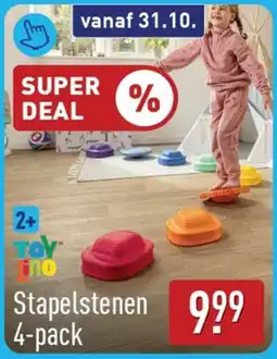 ALDI Toyino Stapelstenen 4-pack aanbieding