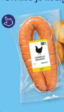 ALDI Scharrelkip-rookworst aanbieding