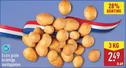 ALDI Extra grote kruimige aardappelen aanbieding