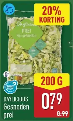 ALDI Daylicious Gesneden prei aanbieding