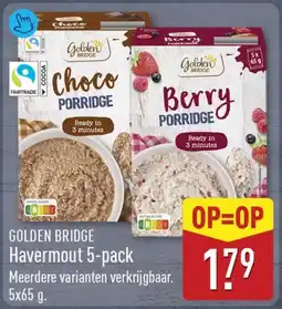 ALDI Golden Bridge Havermout aanbieding