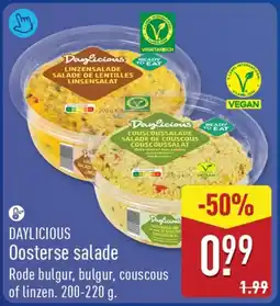 ALDI Daylicious Oosterse salade aanbieding