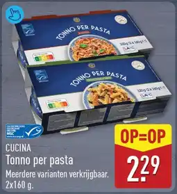 ALDI Cucina Tonno per pasta aanbieding