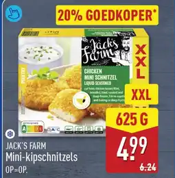ALDI Jack's Farm Mini-kipschnitzels aanbieding