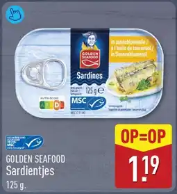 ALDI Golden Seafood Sardientjes aanbieding