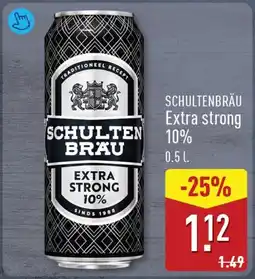 ALDI Schultenbräu Extra strong aanbieding