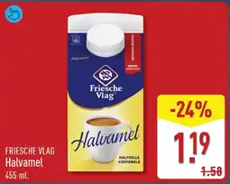 ALDI Friesche Vlag Halvamel aanbieding