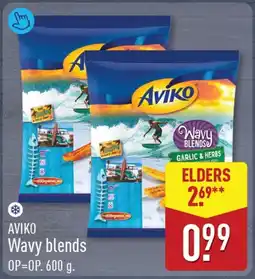 ALDI Aviko Wavy blends aanbieding