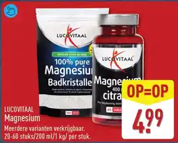 ALDI Lucovitaal Magnesium aanbieding