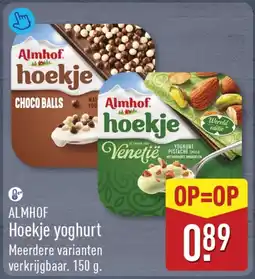 ALDI Almhof Hoekje yoghurt aanbieding