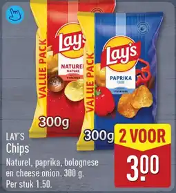 ALDI Lay's Chips aanbieding