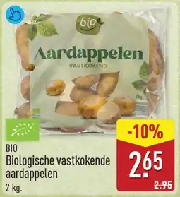 ALDI Biologische vastkokende aardappelen aanbieding