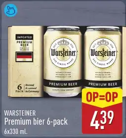 ALDI Warsteiner Premium bier aanbieding