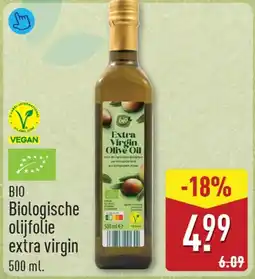 ALDI Biologische olijfolie extra virgin aanbieding