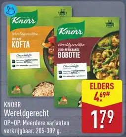 ALDI Knorr Wereldgerecht aanbieding