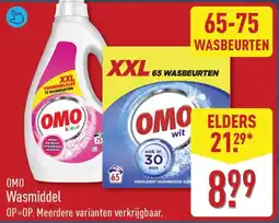 ALDI OMO Wasmiddel aanbieding