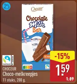 ALDI Choceur Choco-melkcreepjes aanbieding