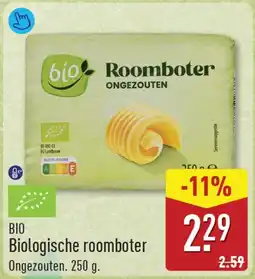 ALDI Biologische roomboter aanbieding
