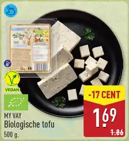 ALDI My Vay Biologische tofu aanbieding