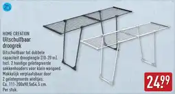 ALDI Home Creation Uitschuifbaar droogrek aanbieding