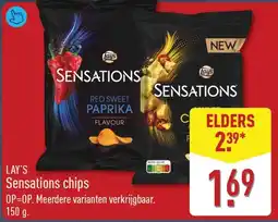 ALDI Lay's Sensations chips aanbieding