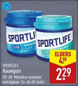 ALDI Sportlife Kauwgom aanbieding