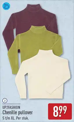 ALDI UP2FASHION Chenille pullover aanbieding