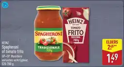 ALDI Heinz Spagheroni of tomato frito aanbieding