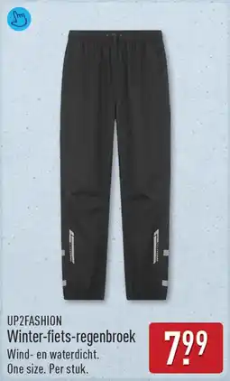 ALDI UP2FASHION Winter-fiets-regenbroek aanbieding