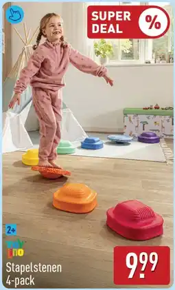 ALDI Toy eno Stapelstenen 4-pack aanbieding