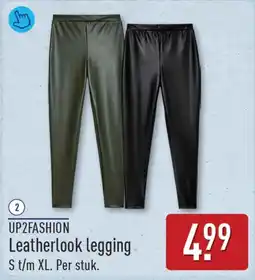 ALDI UP2FASHION Leatherlook legging aanbieding