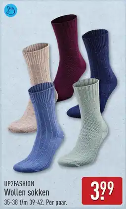ALDI UP2FASHION Wollen sokken aanbieding