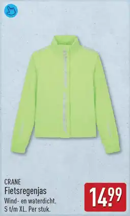 ALDI CRANE Fietsregenjas aanbieding