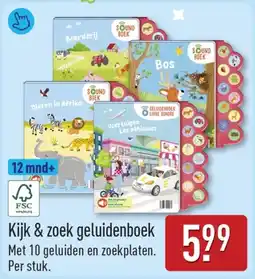 ALDI Kijk & zoek geluidenboek aanbieding