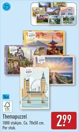 ALDI Themapuzzel aanbieding