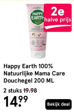 Etos Happy Earth 100% Natuurlijke Mama Care Douchegel 200 ML aanbieding