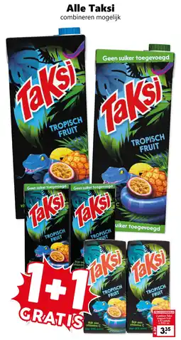 Coop Alle Taksi aanbieding