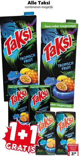 Coop Alle Taksi aanbieding