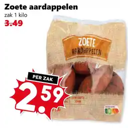Coop Zoete aardappelen aanbieding