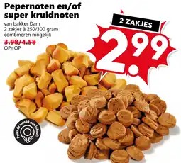 Coop Pepernoten en/of Super Kruidnoten aanbieding