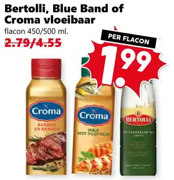 Bertolli, Blue Band of Croma Vloeibaar